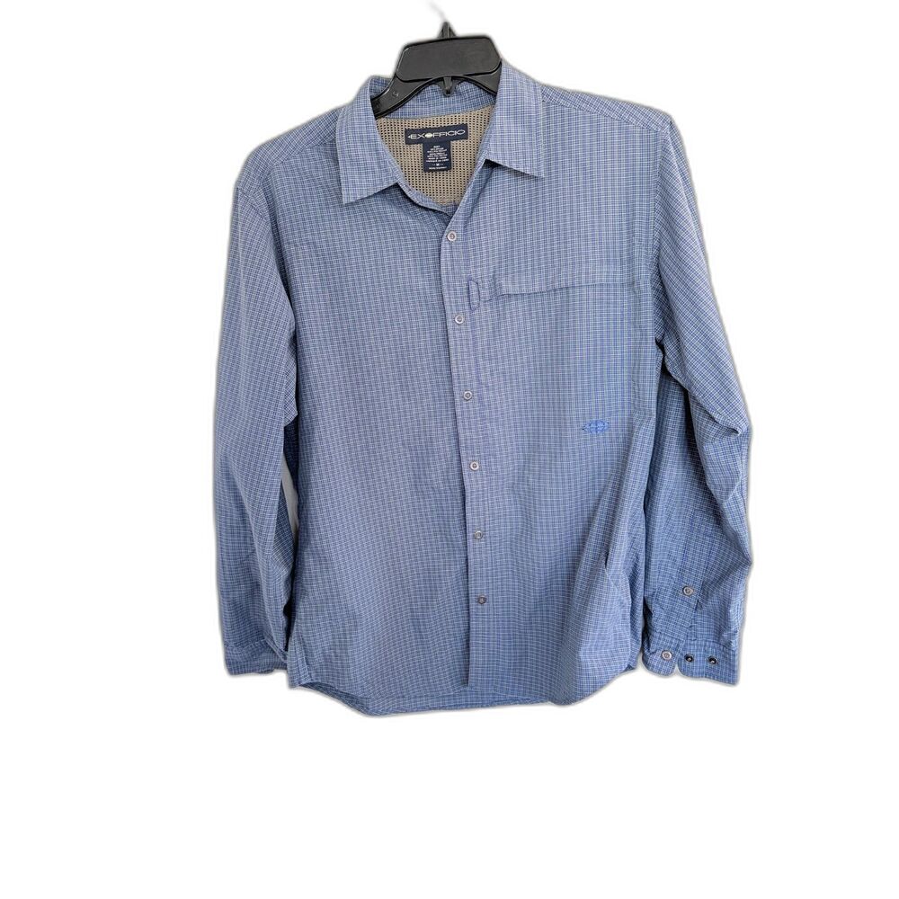 ExOfficio Men’s Long Sleeve Performance Fishing/Hiking Shirt - Size M
